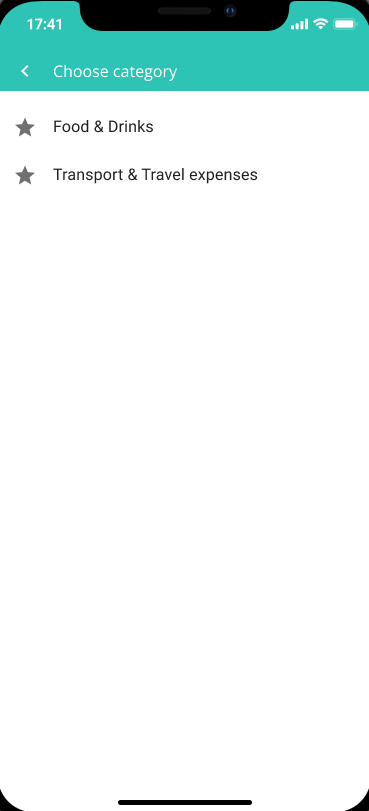 Time registration - app